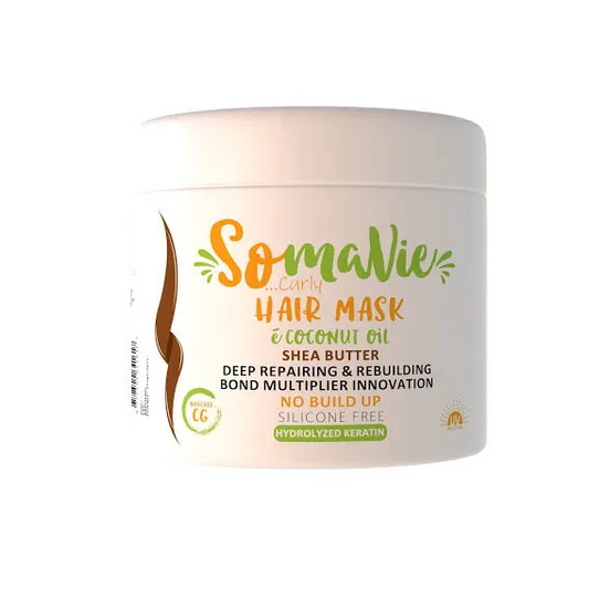 Somavie | coconut oil hair mask with Shea Butter | 450ml