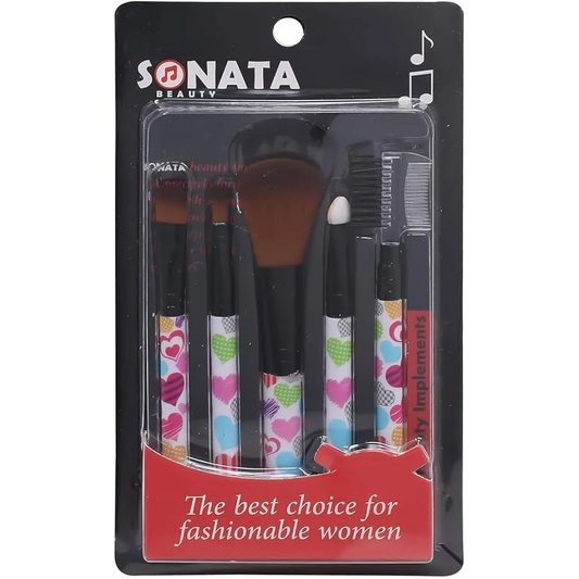 Sonata | Makeup Brush Set Multicolor | 5 Pcs
