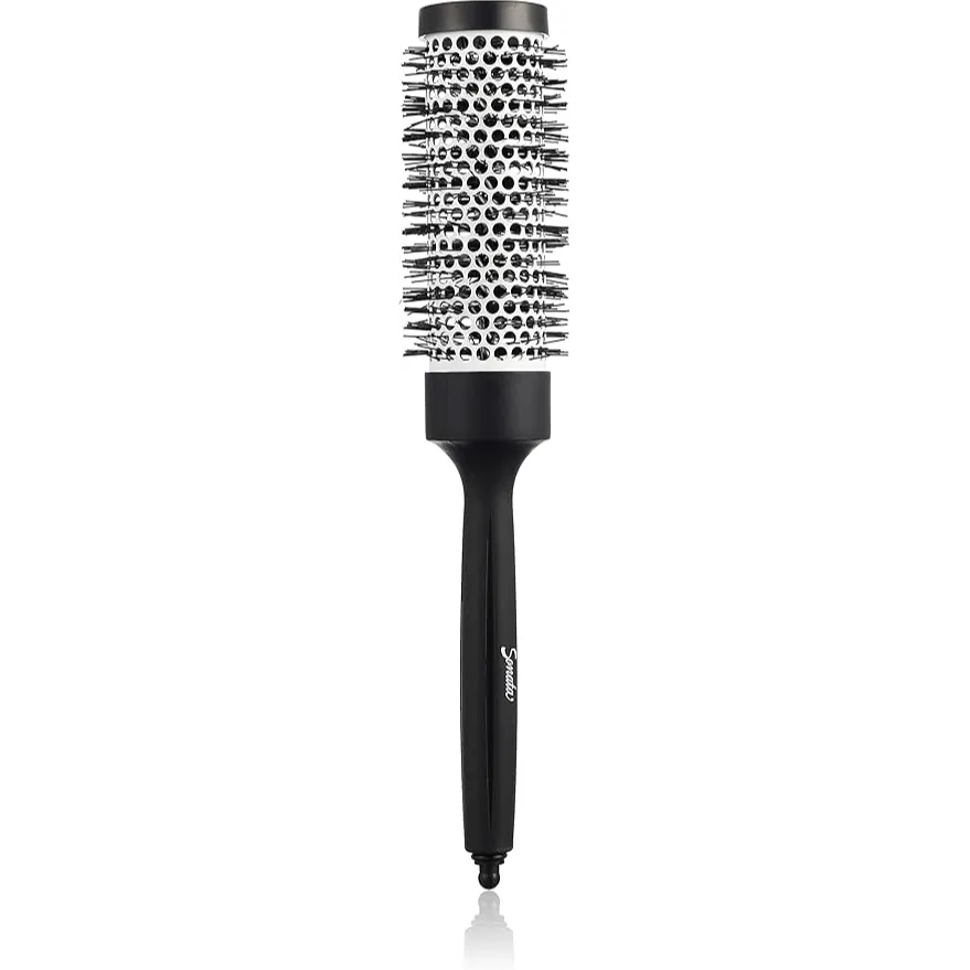 Sonata | Straightener Brush black and white | Size 3