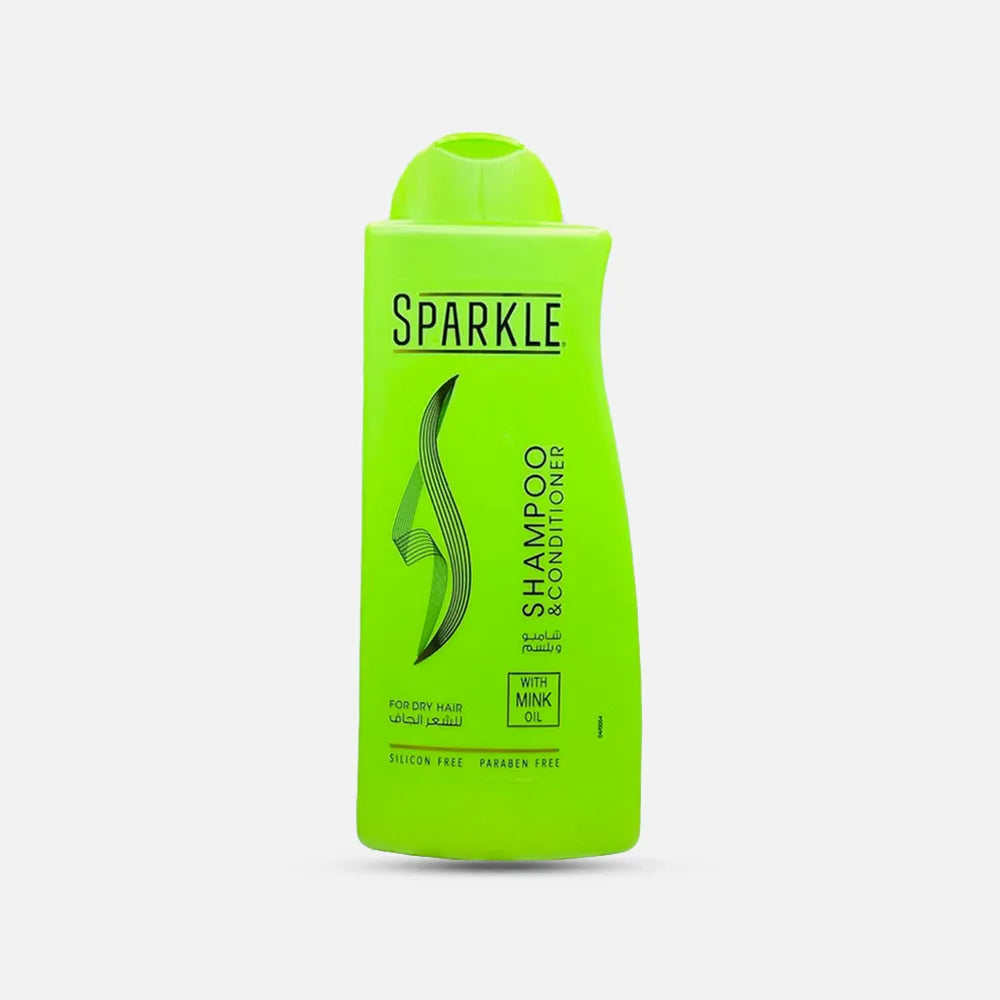 Sparkle | Natural Mink Oil Shampoo And Conditioner For Dry Hair | 350Ml