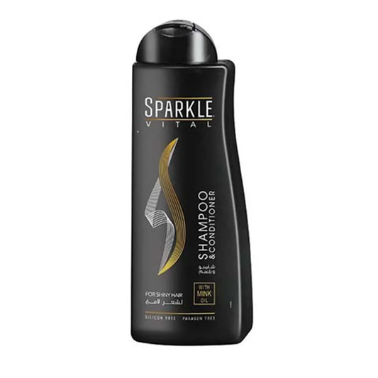 Sparkle | Shampoo & Conditioner Shiny Hair With Mink Oil | 700ml