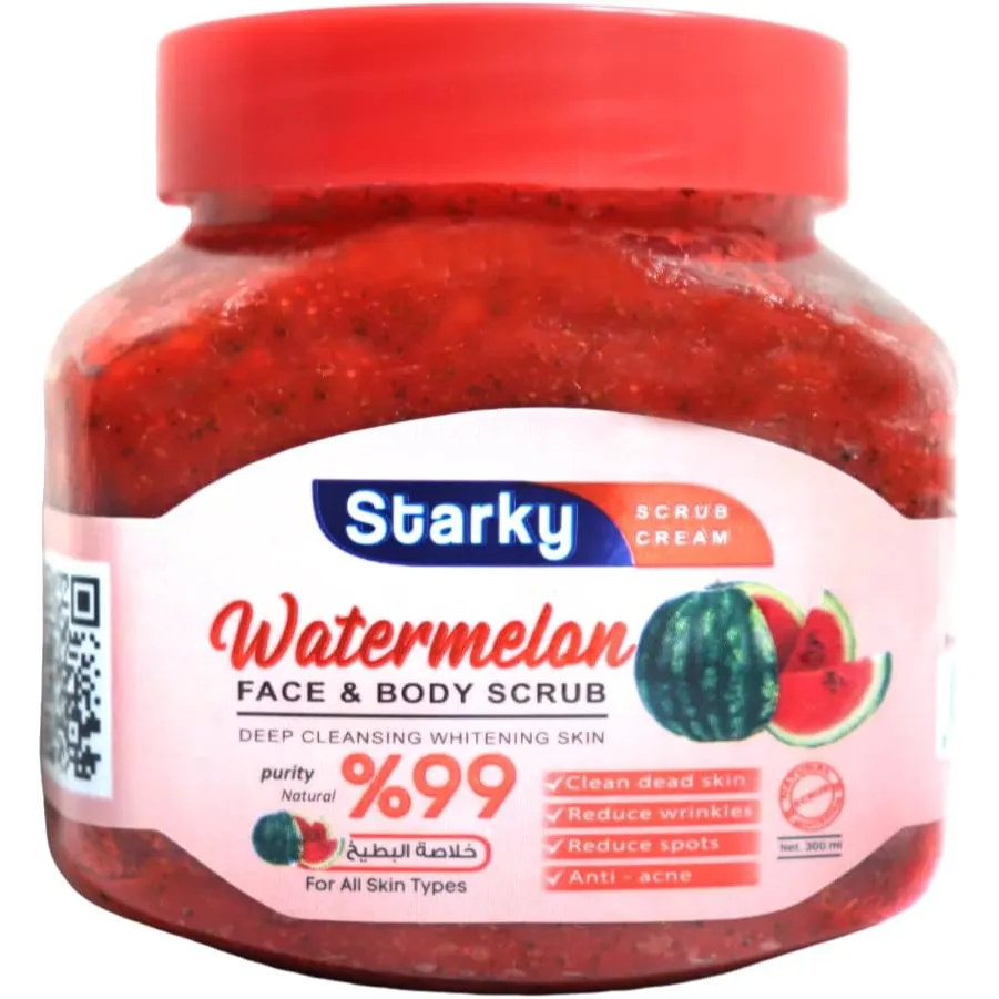 Starky | Face & Body Scrub Deep Cleansing Whitening Skin with Watermelon | 300ml
