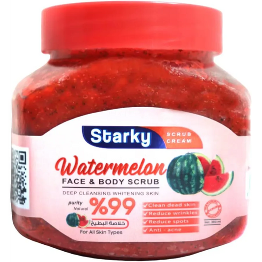 Starky | Face & Body Scrub Deep Cleansing Whitening Skin with Watermelon | 300ml