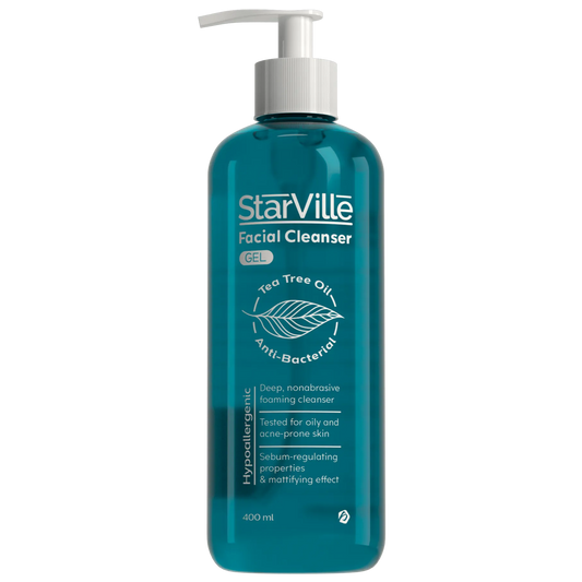 Starville | Acne Prone Skin Facial Cleanser Gel | 400ml