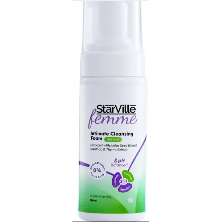 Starville | Femme Intimate Cleansing Foam Refresh | 150ml
