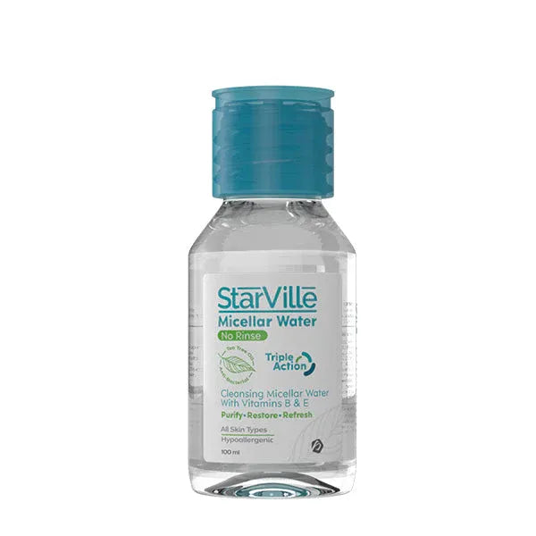Starville | Micellar Water Triple Action for All Skin Types | 100ml
