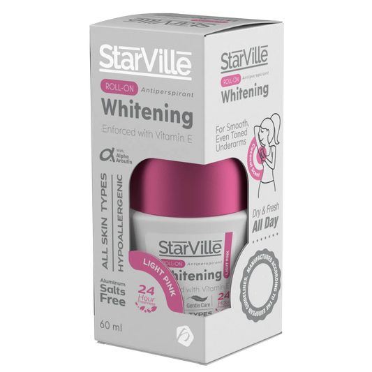 Starville | Roll on Whitening Light Pink Free with Coconut Scent | 60ml