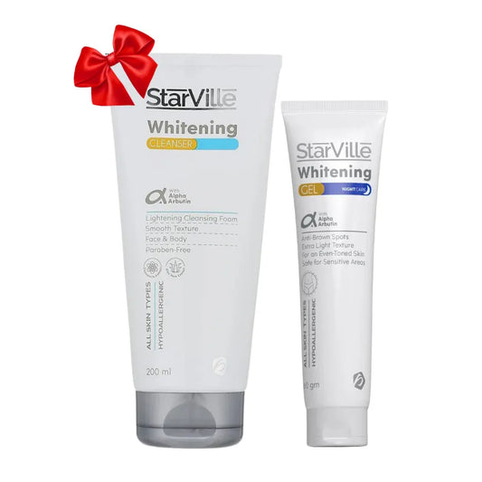 Starville | Whitening Cleanser + Whitening Gel 1+1
