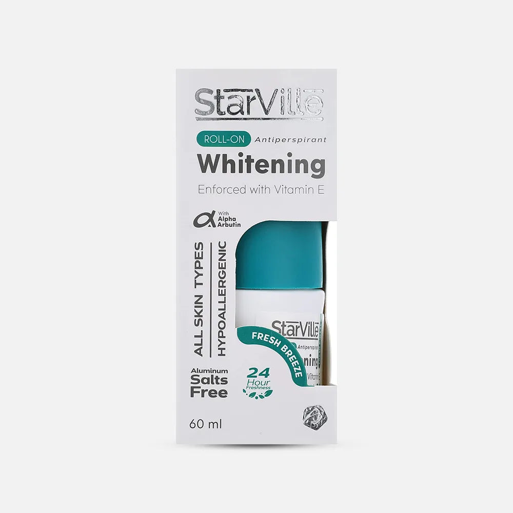 Starville | Whitening Roll On Antiperspirant Fresh Breeze | 60ml