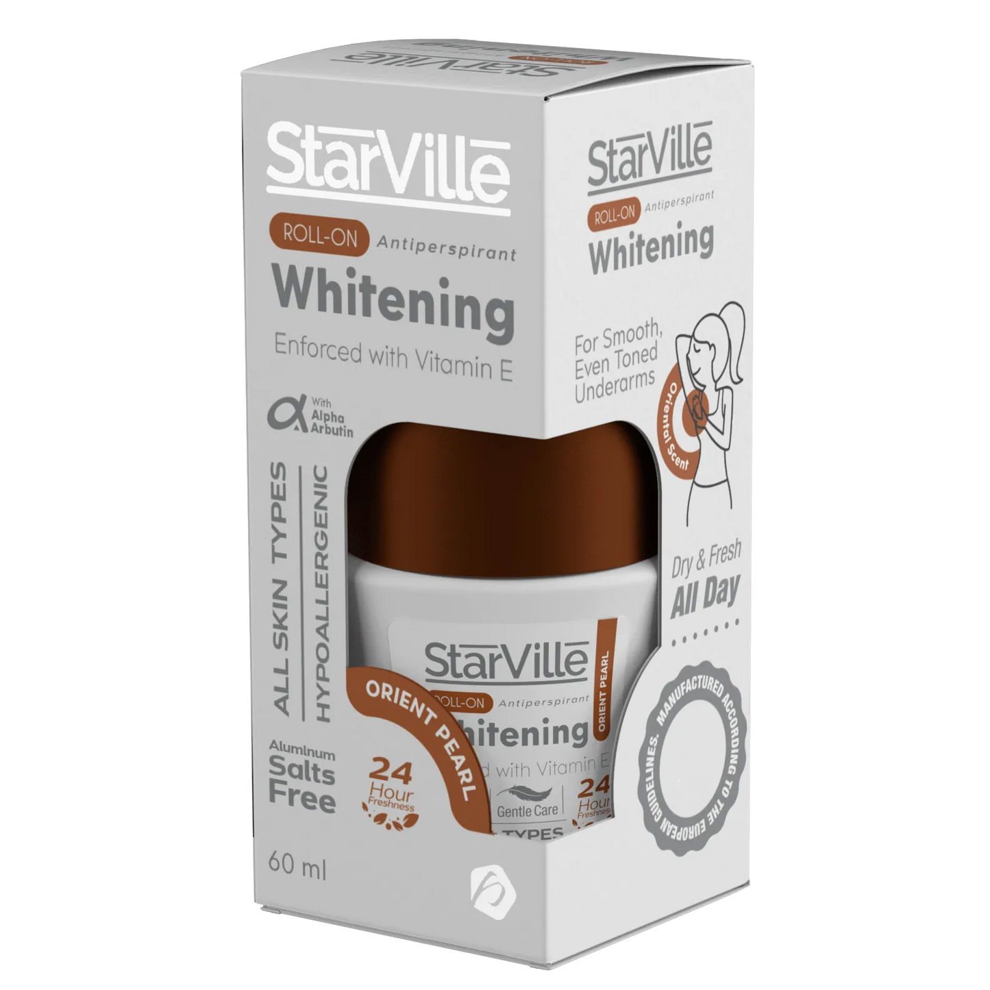 Starville | Whitening Roll On Orient Pearl Scent | 60ml