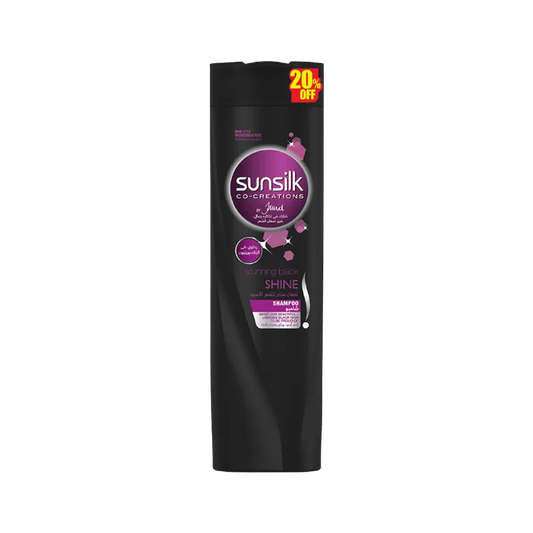 Sunsilk | Black Hair Gloss Shampoo | 180ml 20% Off