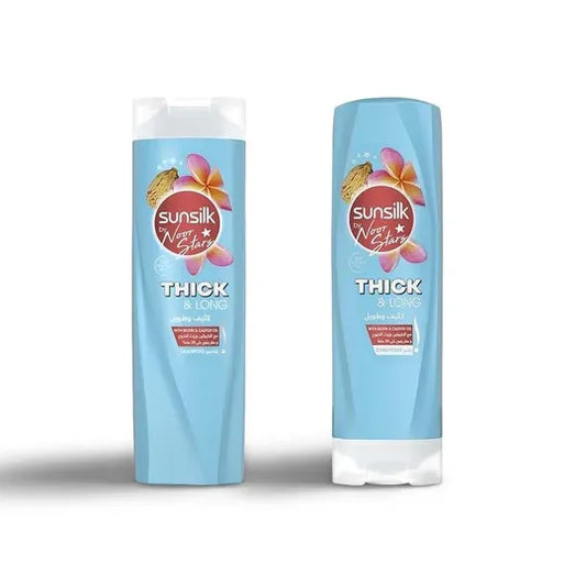 Sunsilk | Thick & Long Hair Shampoo | 350ml + Conditioner | 350ml