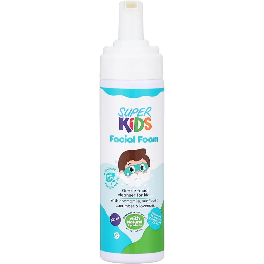 Superkids | Hypoallergenic Facial Foam | 200ml