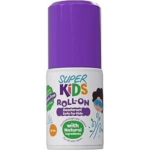 SuperKids | Roll on Deodorant Safe For Kids | 30ml
