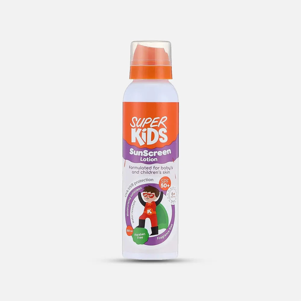 SuperKids | Sunscreen SPF 50 Lotion | 200ml