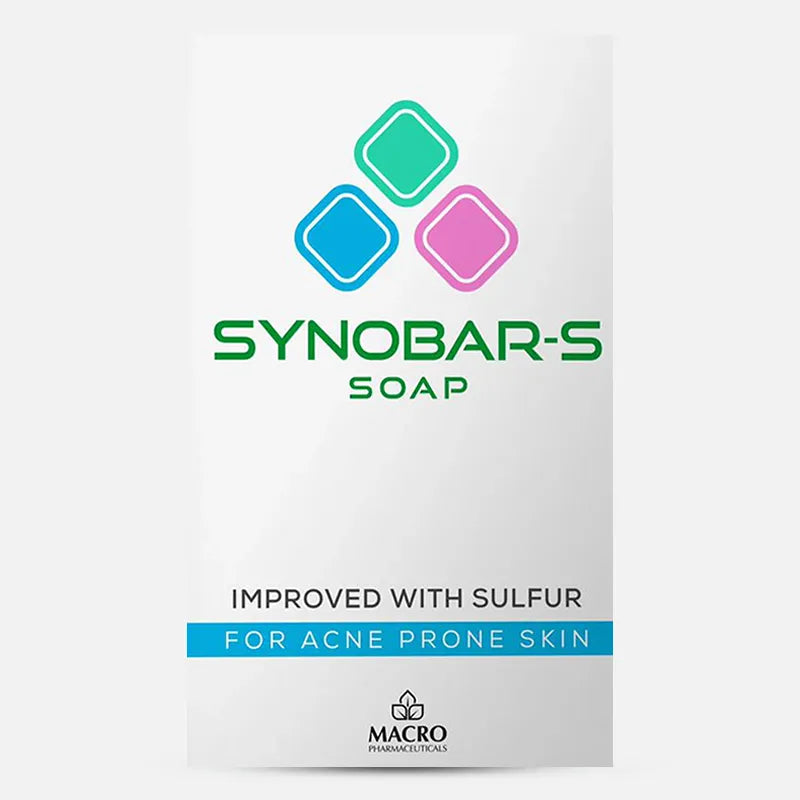 Synobar | Soap to Treat Acne and Get Rid of Pimples | 100gm