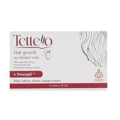 Tettello | File Plus Hair Growth Accelerator | 6 Vials | 10ml