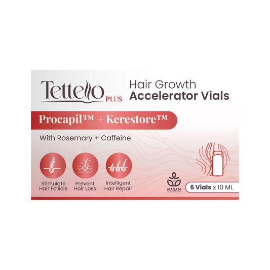 Tettello | Hair Growth Accelerator Vials | 6*10ml