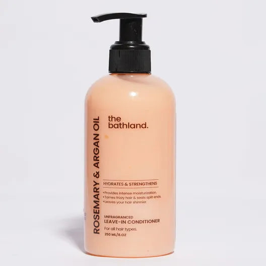 The Bathland | Rosemary & Argan leave in conditioner For all hair types | 250ml
