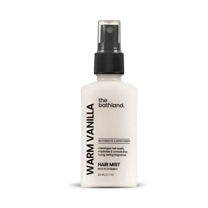 The Bathland | Warm Vanilla Hair Mist | 80ml