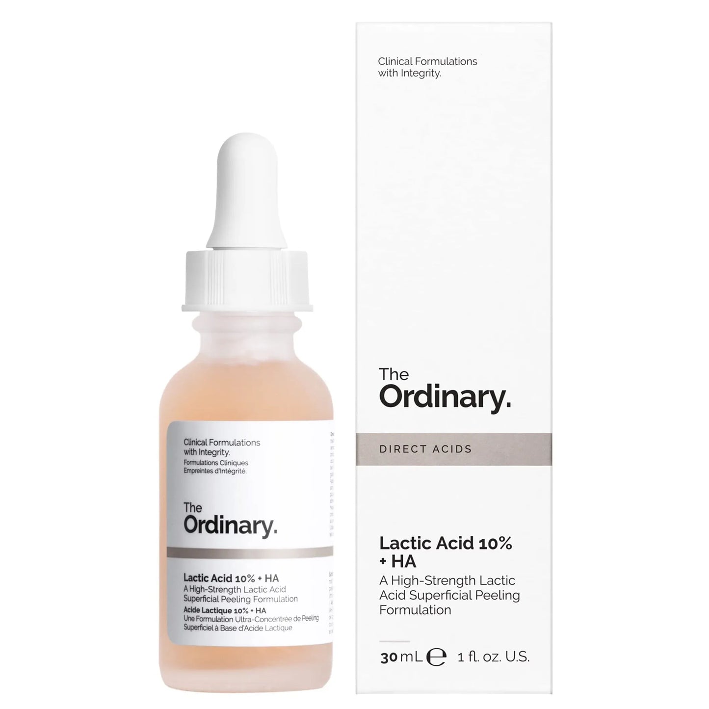 The Ordinary | Lactic Acid 10% + HA Serum | 30ml
