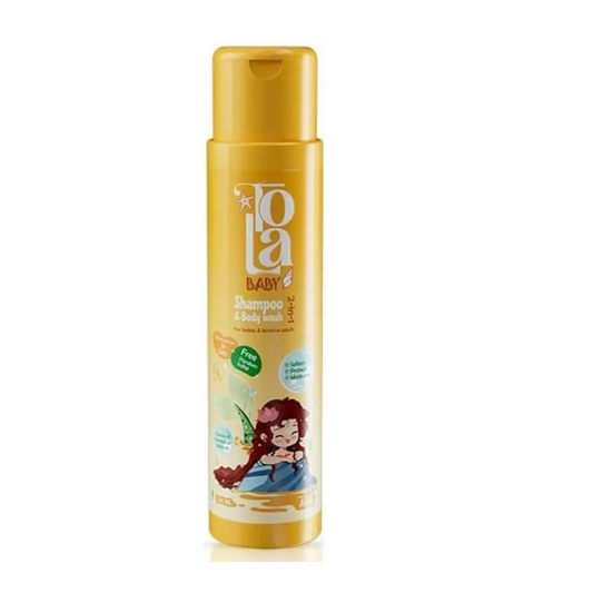 Tola | Baby 2 in 1 Shampoo & Body Wash | 250ml