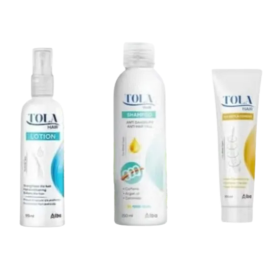 Tola Hair | Shampoo 250ml + Lotion 100ml + OIL Replacement 100ml