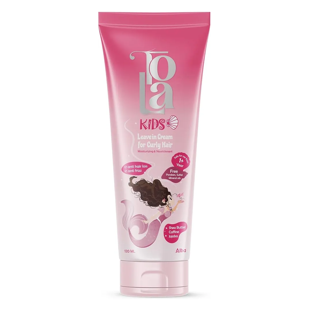 Tola | Kids Leave In Cream for Curly Hair | 120ml