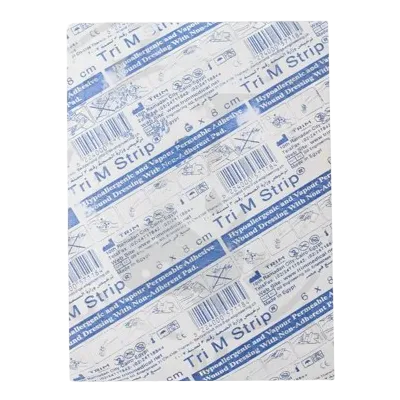 Tri M | Strip Hypoallergenic Adhesive Wound Dressing