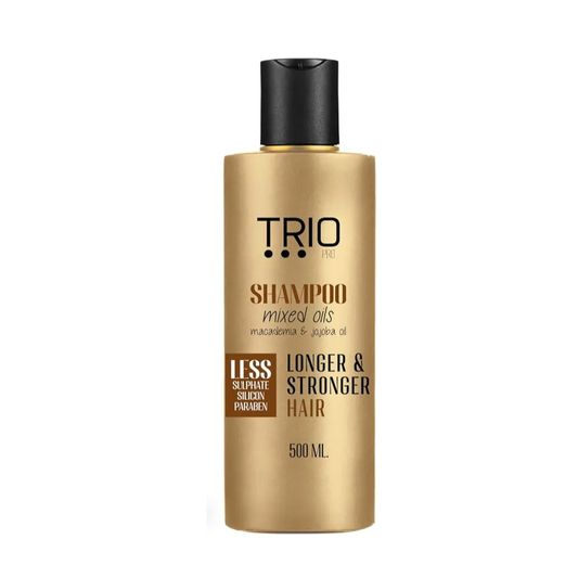 Trio | Pro shampoo free sulfate with mixed natural oils | 500Ml