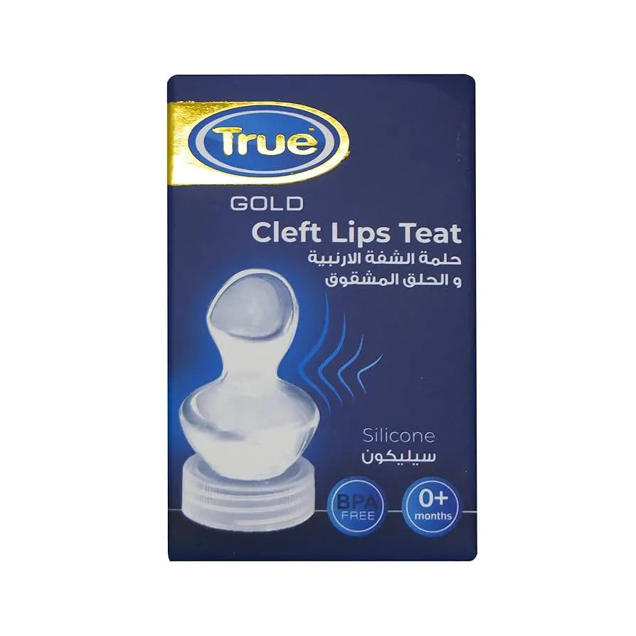True | Gold Cleft Lips Teat from +0M | 1 Pc