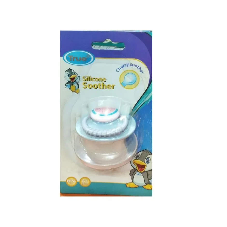 True | Soother Silicone from +6M Blue | 1 Pc