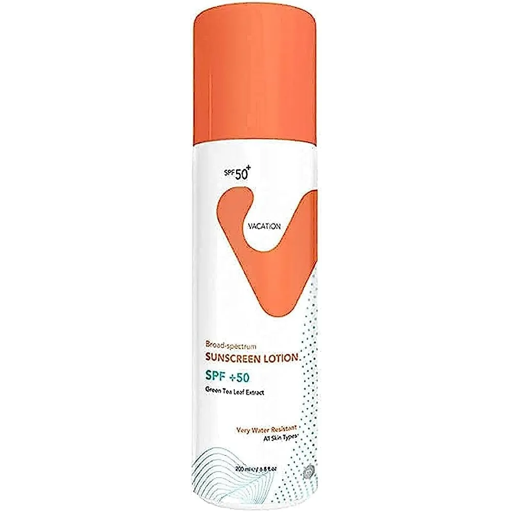 Vacation | Sunscreen Lotion Spray White and Orange | 200ml