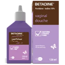 Betadine | Vaginal Douche 10% Povidone Lodine | 120ml