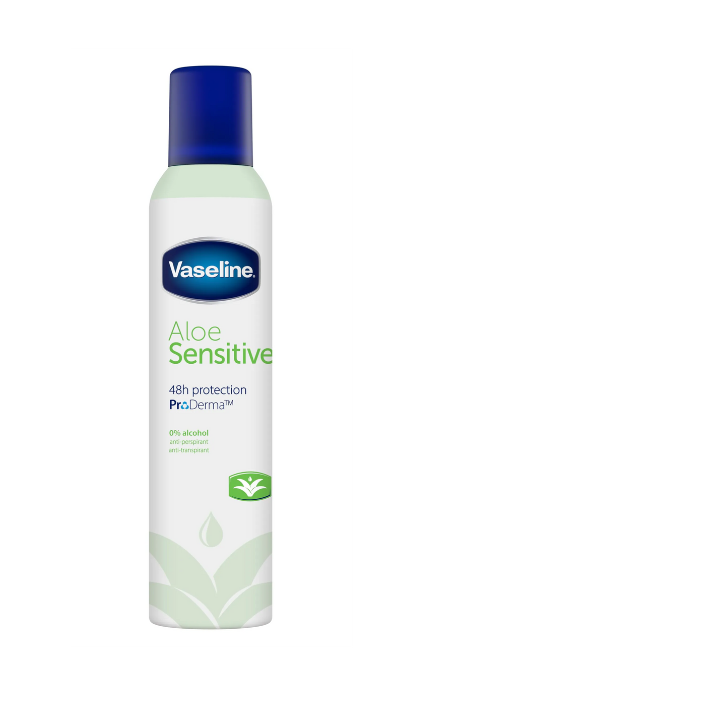 Vaseline | Aloe Sensitive Antiperspirant Deodorant Aerosol | 250 ml