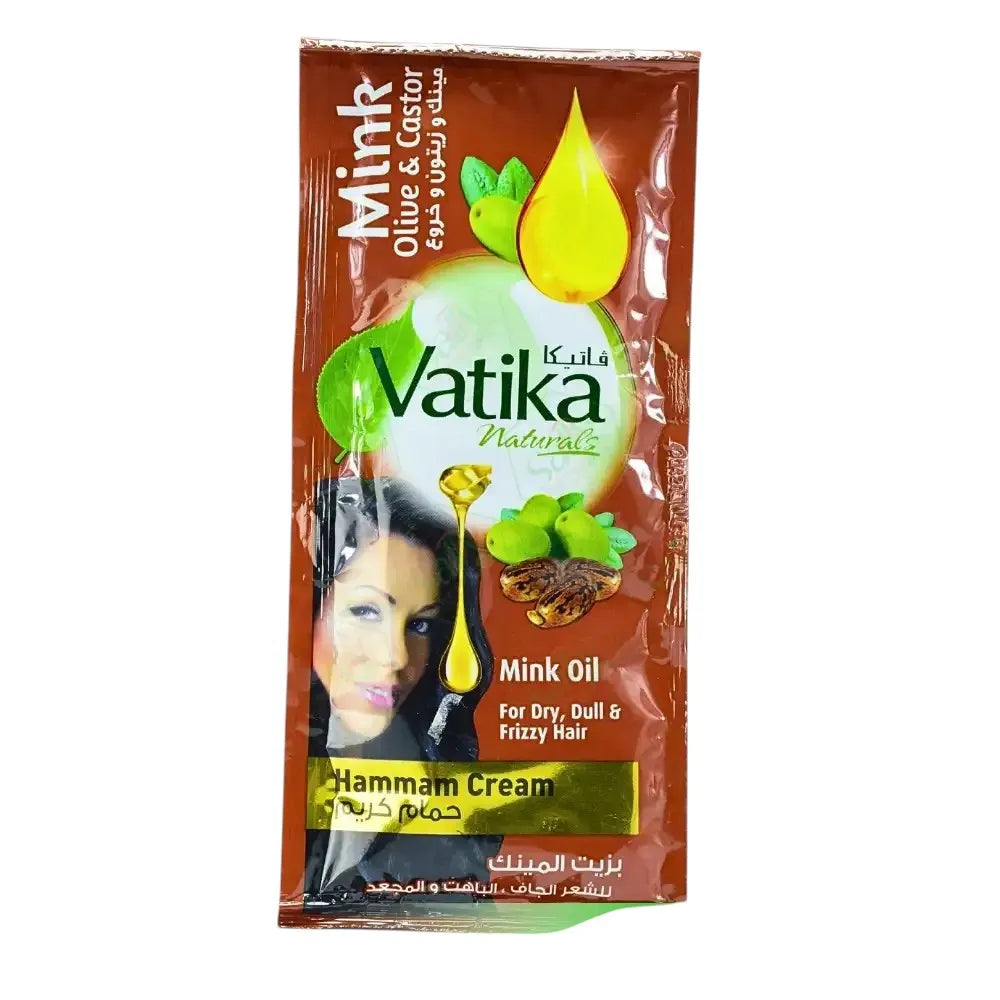 Vatika | Hammam Cream with Mink Oil, Olive & Castor | 35ml