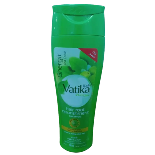 Vatika | Ghergir and Olive Hair Shampoo | 180Ml 15%