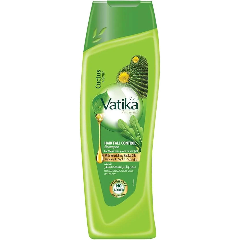 Vatika | Hair Shampoo With Cactus & Gergir | 600ml