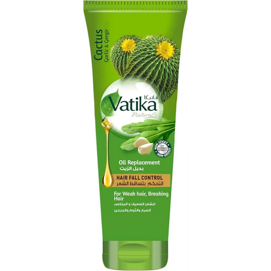 Vatika | Naturals Hair Fall Control Oil Replacement with Cactus, Garlic & Gergir | 200ml
