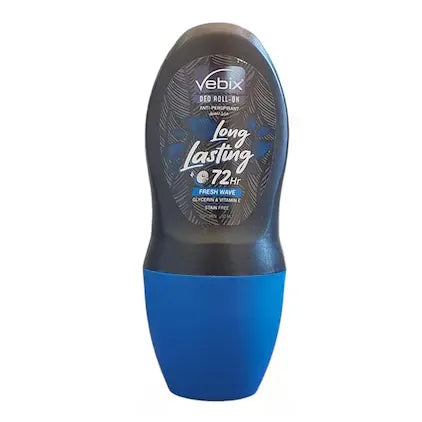 Vebix | Deo Roll On Long Lasting Fresh Wave For Men | 50ml