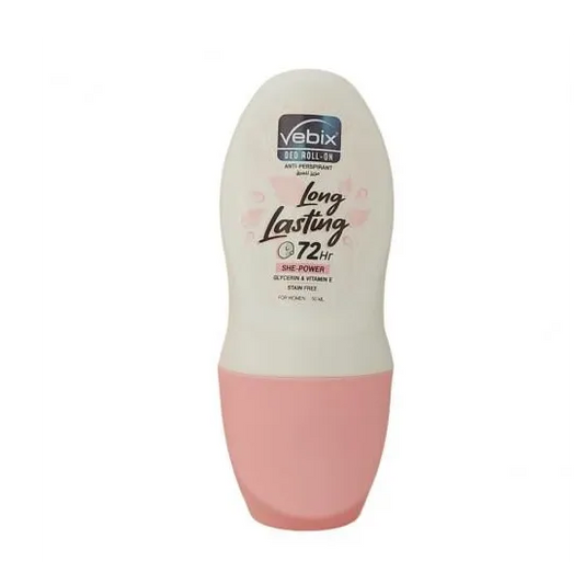 Vebix | Deo Roll On Long Lasting She Power for Woman | 50ml