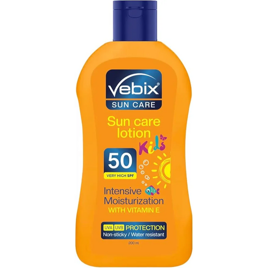 Vebix | Sun Care Lotion 50 SPF Very High Protection | 200Ml