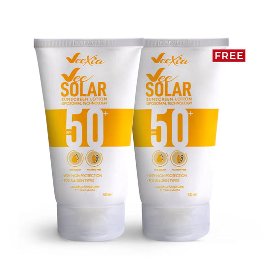 Vee Solar | Sunscreen Lotion SPF50+ | 50ml (1+1)