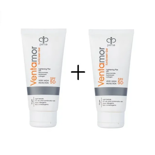1+1 Ventamor | Sunscreen Gel Spf 50+ For Oily & Combination Skin | 75gm