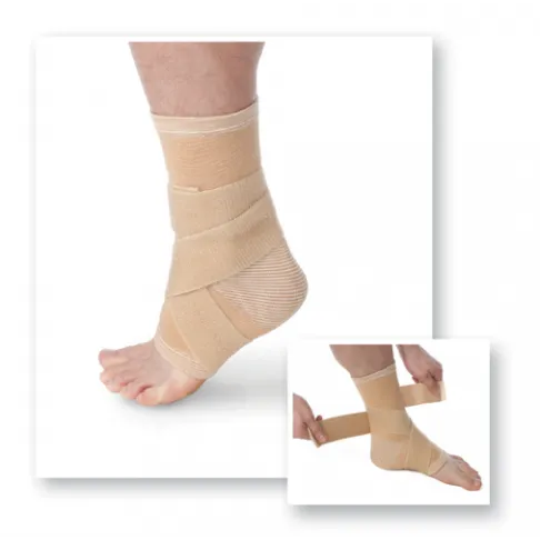 Verve | Cotton Ankle Support with Strap Beige XL