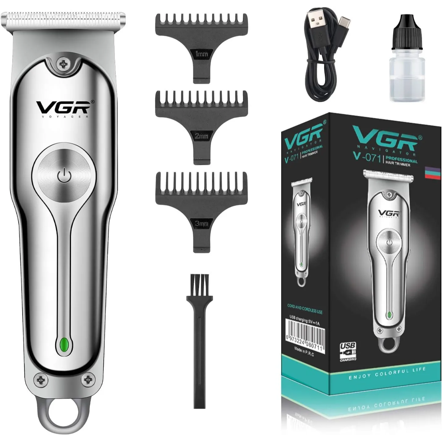 VGR | V-071 Professional 2 Speed Turbo-Speed Shaver