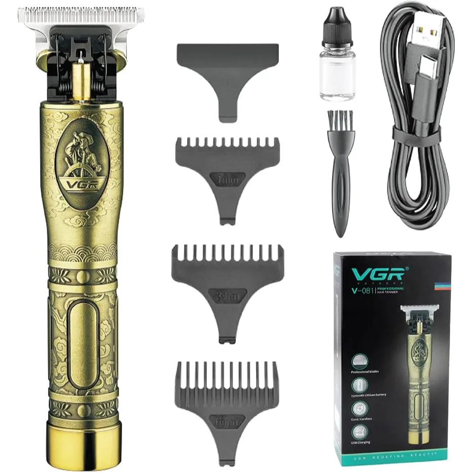 VGR | V-081 Professional Hair Trimmer for Men Gold