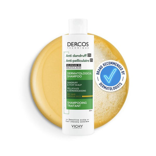 Vichy Dercos Anti-Dandruff Shampoo for Dry Hair 200ml