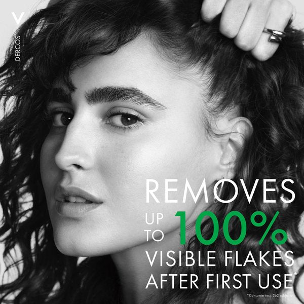 Vichy Dercos removes visible flakes from first use