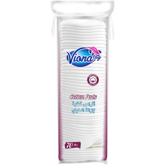 Viona | Cotton Pads | 70 Pcs